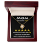Love Knot Necklace – Five - Star Gift for a Fantastic, Smart and Truly Special Mom - TreasuredTale