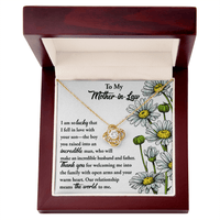 Interlocking Hearts Necklace – Daughter - in - Law to Mother - in - Law Gift - TreasuredTale