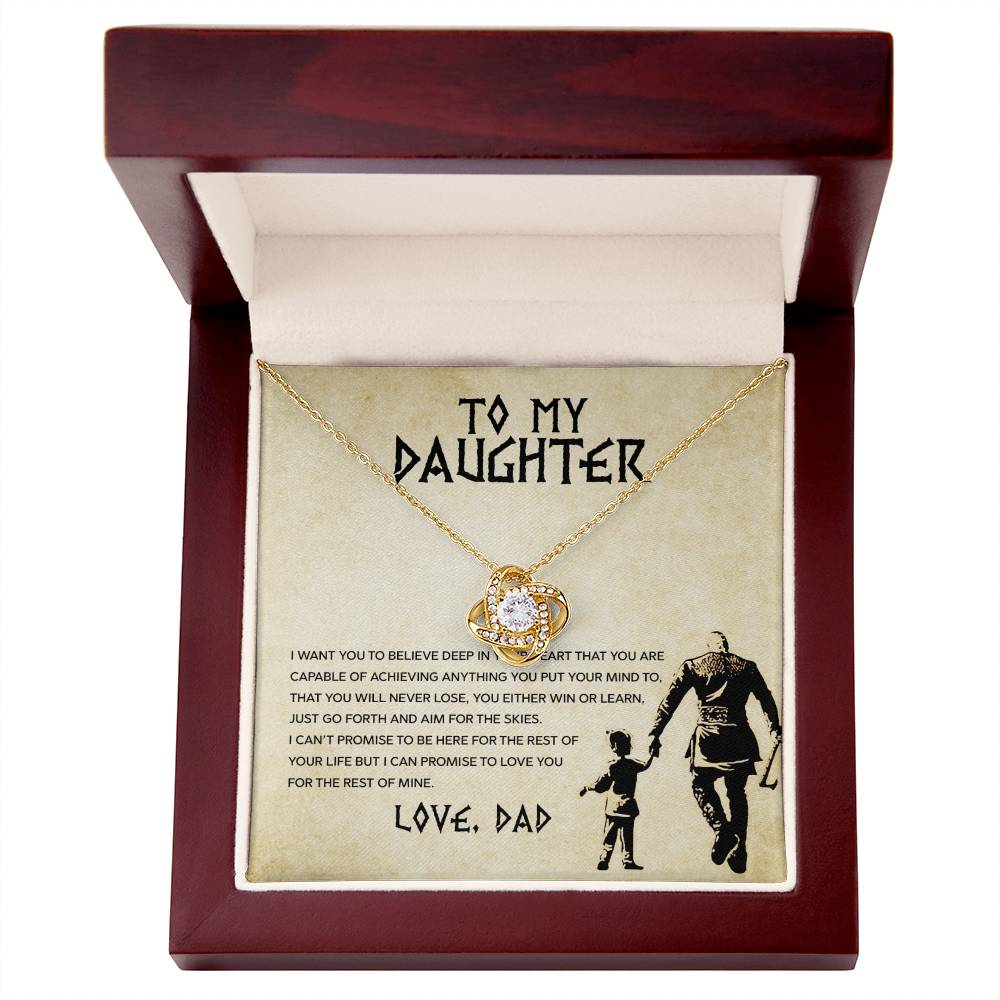 To My Daughter, You Will Never Lose, Gift for Daughter from Dad - TreasuredTale