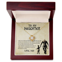 To My Daughter, You Will Never Lose, Gift for Daughter from Dad - TreasuredTale