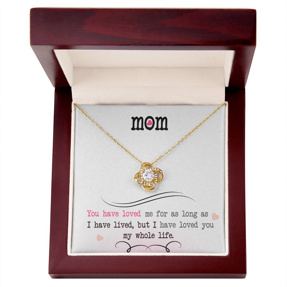 To My Mom, I Loved You My Whole Life - TreasuredTale