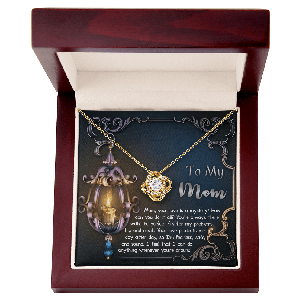 Love Knot Necklace – Gorgeous Mom Gift of Strength - TreasuredTale