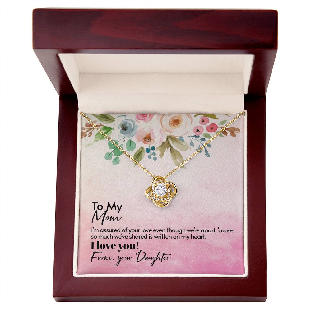 Love Knot Necklace - 11 - TreasuredTale