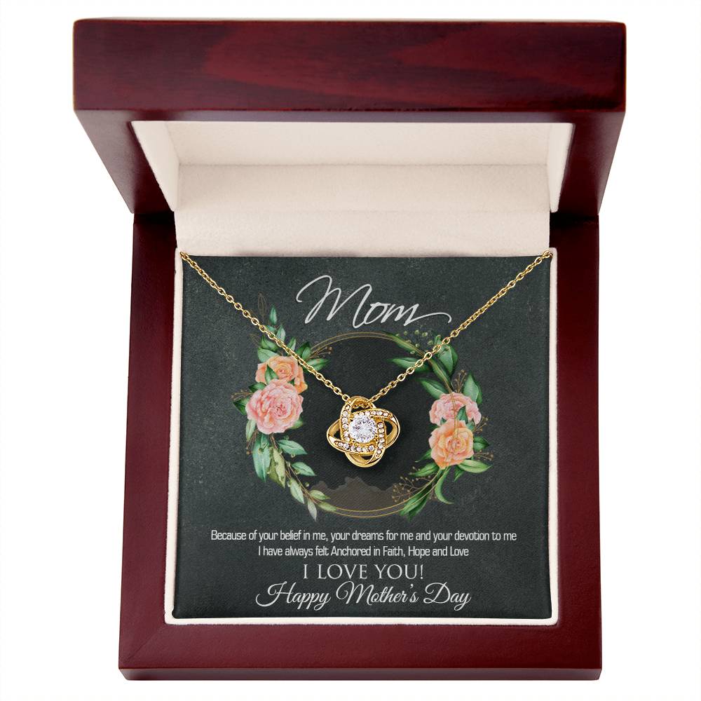Love Knot Necklace - 12 - TreasuredTale