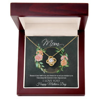 Love Knot Necklace - 12 - TreasuredTale