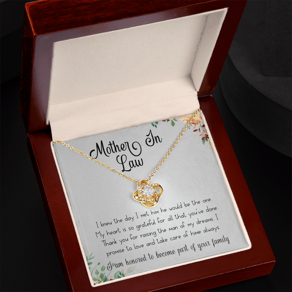Love Knot Necklace - 3 - TreasuredTale
