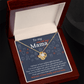 Love Knot Necklace – New Mom Gift from Baby and Daddy - TreasuredTale