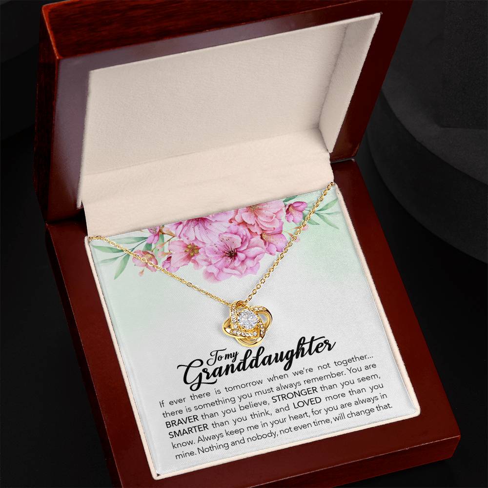 To My Granddaughter, Always Keep Me In Your Heart - TreasuredTale