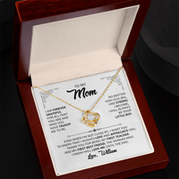 Love Knot Necklace for Mom from Son - Mother's Day Gifr