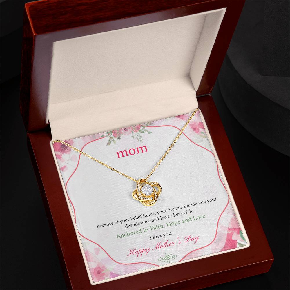 Love Knot Necklace - 10 - TreasuredTale