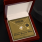 Love Knot Necklace – Gift for the Best Mom Ever with a Certificate of Love and Gratitude - TreasuredTale