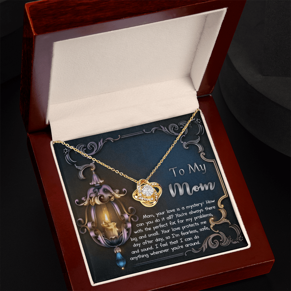 Love Knot Necklace – Gorgeous Mom Gift of Strength - TreasuredTale