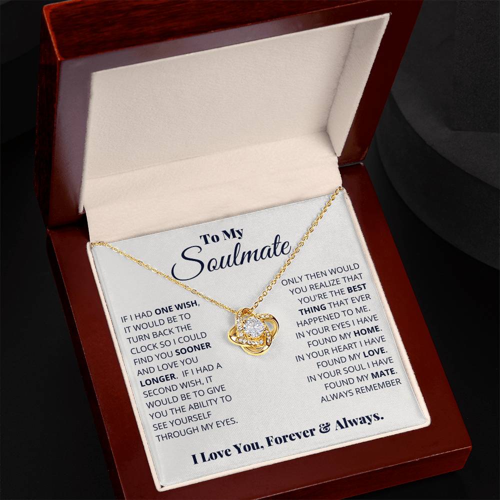 To My Soulmate, I Love You, Forever & Always - TreasuredTale