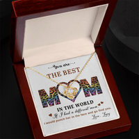 Love Knot Necklace – Personalized Funny Best Mom Gift from Daughter - TreasuredTale