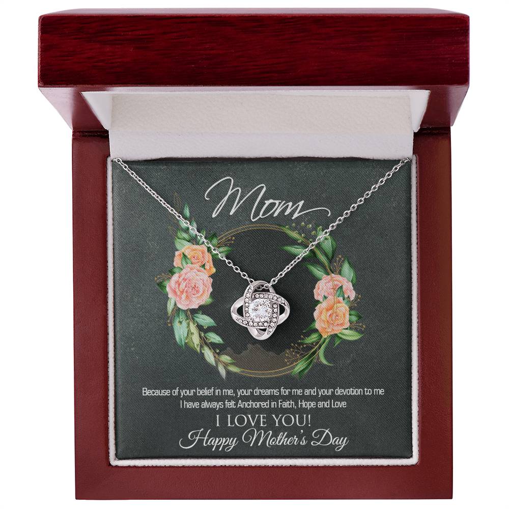 Love Knot Necklace - 12 - TreasuredTale