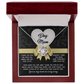 Love Knot Necklace – Funny Dog Mom Gift from Sock - Eating Pup - TreasuredTale