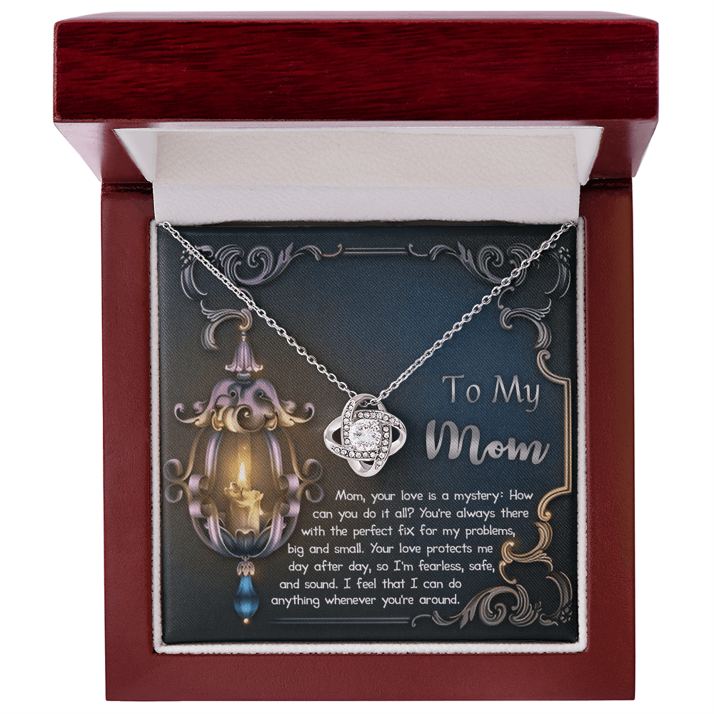 Love Knot Necklace – Gorgeous Mom Gift of Strength - TreasuredTale