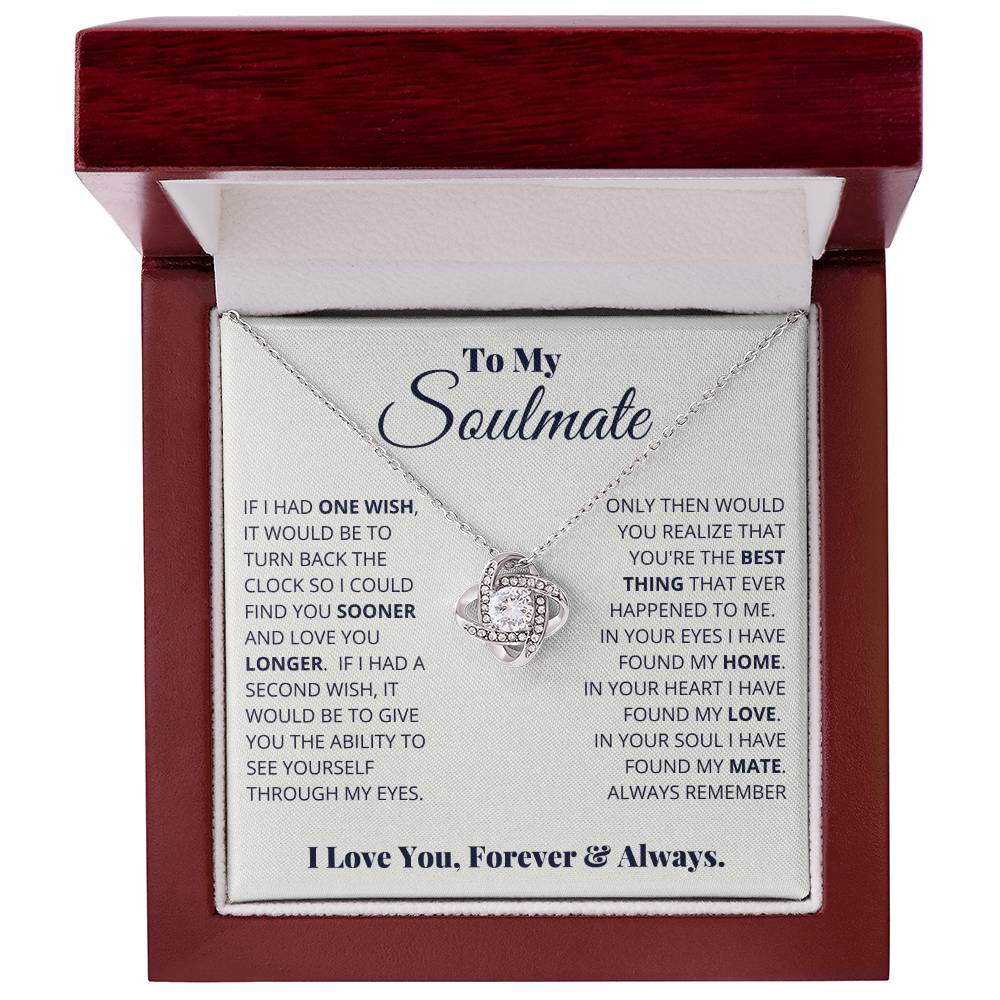 To My Soulmate, I Love You, Forever & Always - TreasuredTale