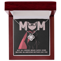 Love Knot Necklace – Gift for a Real - Life Hero Mom Who Inspires with Strength and Love - TreasuredTale