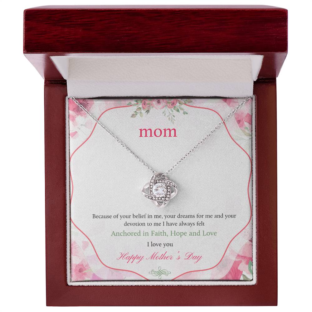 Love Knot Necklace - 10 - TreasuredTale