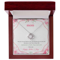 Love Knot Necklace - 10 - TreasuredTale