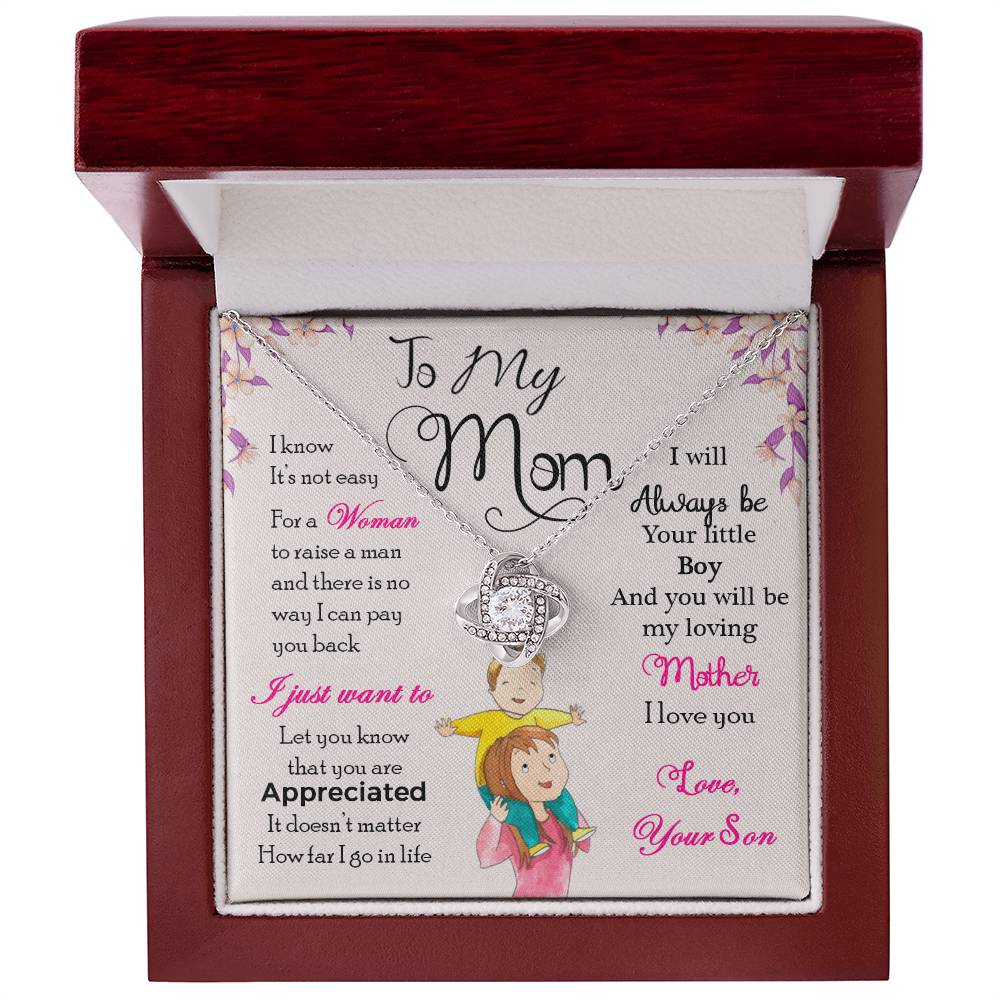 To My Mom, I Will Always Be Your Little Boy - TreasuredTale