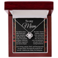 Love Knot Necklace – Heartfelt Gift for Mum Who Inspires with Strength, Kindness and Love - TreasuredTale