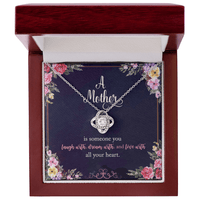 Love Knot Necklace - 8 - TreasuredTale