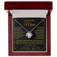 Love Knot Necklace – Gift for Mom from Son - TreasuredTale