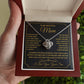 Love Knot Necklace – Gift for Mom from Son - TreasuredTale