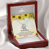 Love Knot Necklace for Stepmother / Bonus Mom