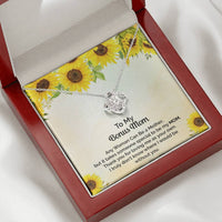 Love Knot Necklace for Stepmother / Bonus Mom