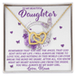 Interlocking Hearts Necklace – Baby Girl Daughter Gift - TreasuredTale