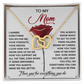 Interlocking Hearts Necklace – Grateful Mom Gift - TreasuredTale