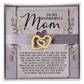 Interlocking Hearts Necklace – One - in - a - Million Mom Gift - TreasuredTale