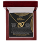 Interlocking Hearts Necklace – Mom and Best Friend Gift - TreasuredTale