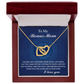 Interlocking Hearts Necklace – Bonus Mom Gift - TreasuredTale