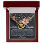 Interlocking Hearts Necklace – Daughter Gift Since Day One