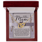 Interlocking Hearts Necklace – One - in - a - Million Mom Gift - TreasuredTale