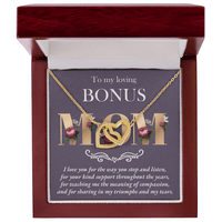 Interlocking Hearts Necklace – Bonus Mom Gift - TreasuredTale