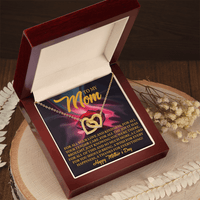 Interlocking Hearts Necklace – Mother's Day Thank You Gift - TreasuredTale