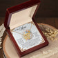 Interlocking Hearts Necklace – Sacrificing Mom Gift - TreasuredTale