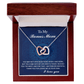 Interlocking Hearts Necklace – Bonus Mom Gift - TreasuredTale