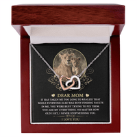 Interlocking Hearts Necklace – Forever Needed Mom Gift - TreasuredTale