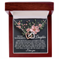 Interlocking Hearts Necklace – Daughter Gift Since Day One