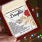 Interlocking Hearts Necklace – Proud Daughter Gift