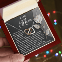 Interlocking Hearts Necklace – Mom Gift of Light and Sacrifice - TreasuredTale