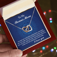 Interlocking Hearts Necklace – Bonus Mom Gift - TreasuredTale