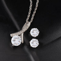 Alluring Beauty Necklace & Earring Set for Sister from Sister - Mother's Day Gift