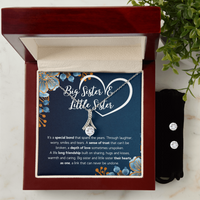 Alluring Beauty Necklace & Earring Set for Sister from Sister - Mother's Day Gift